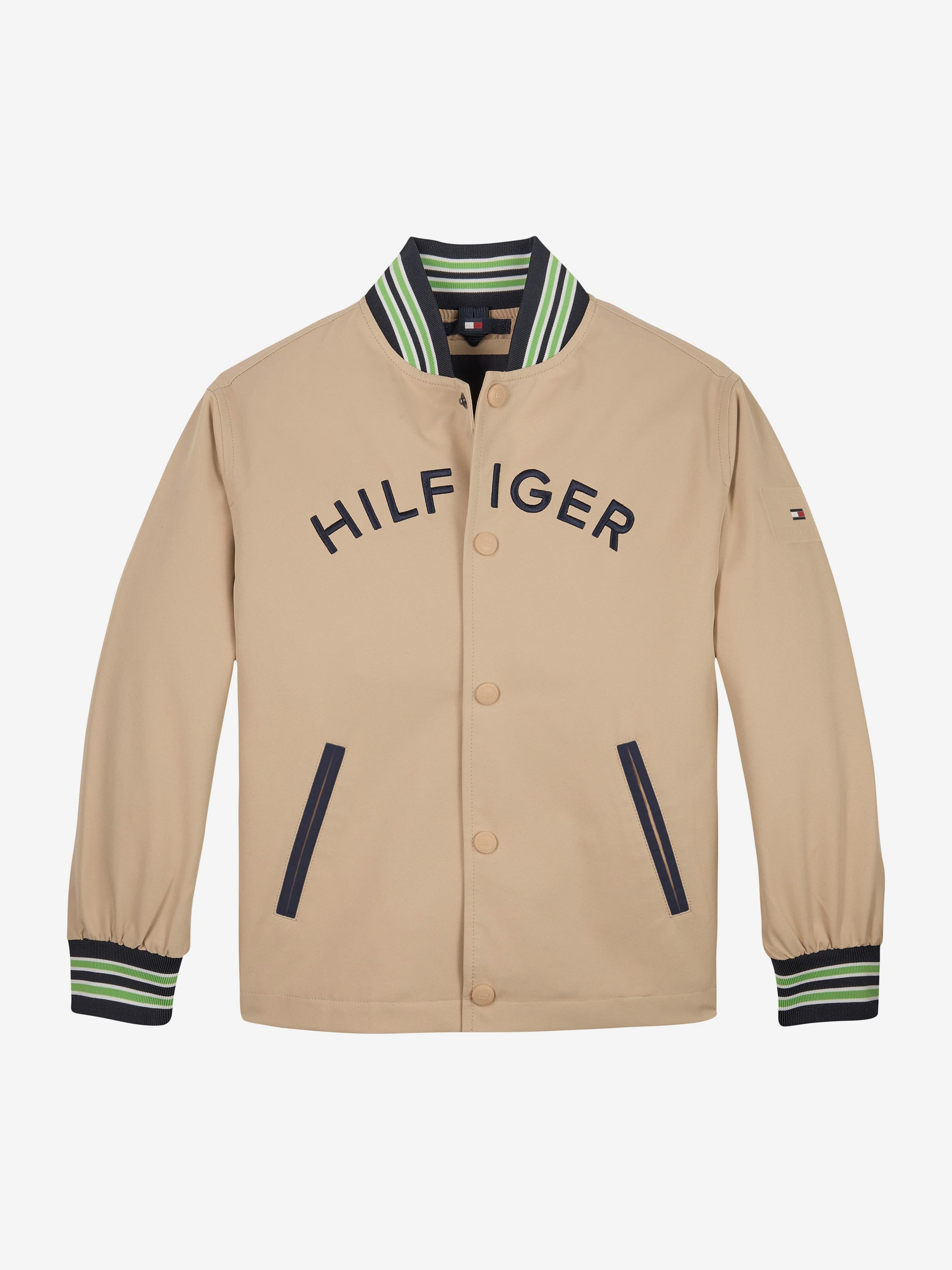 Hilfiger Arched Logo Bomber Jacket