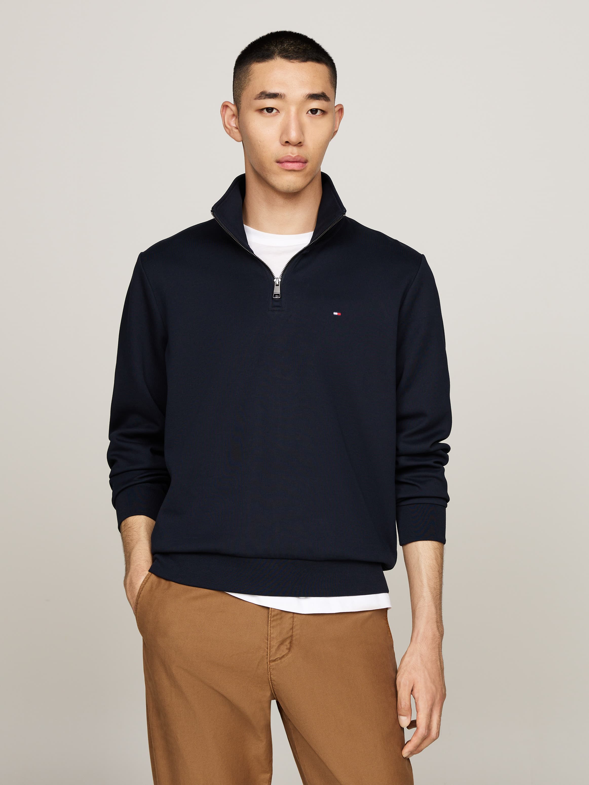 Quarter-Zip Intechno Knit Sweatshirt