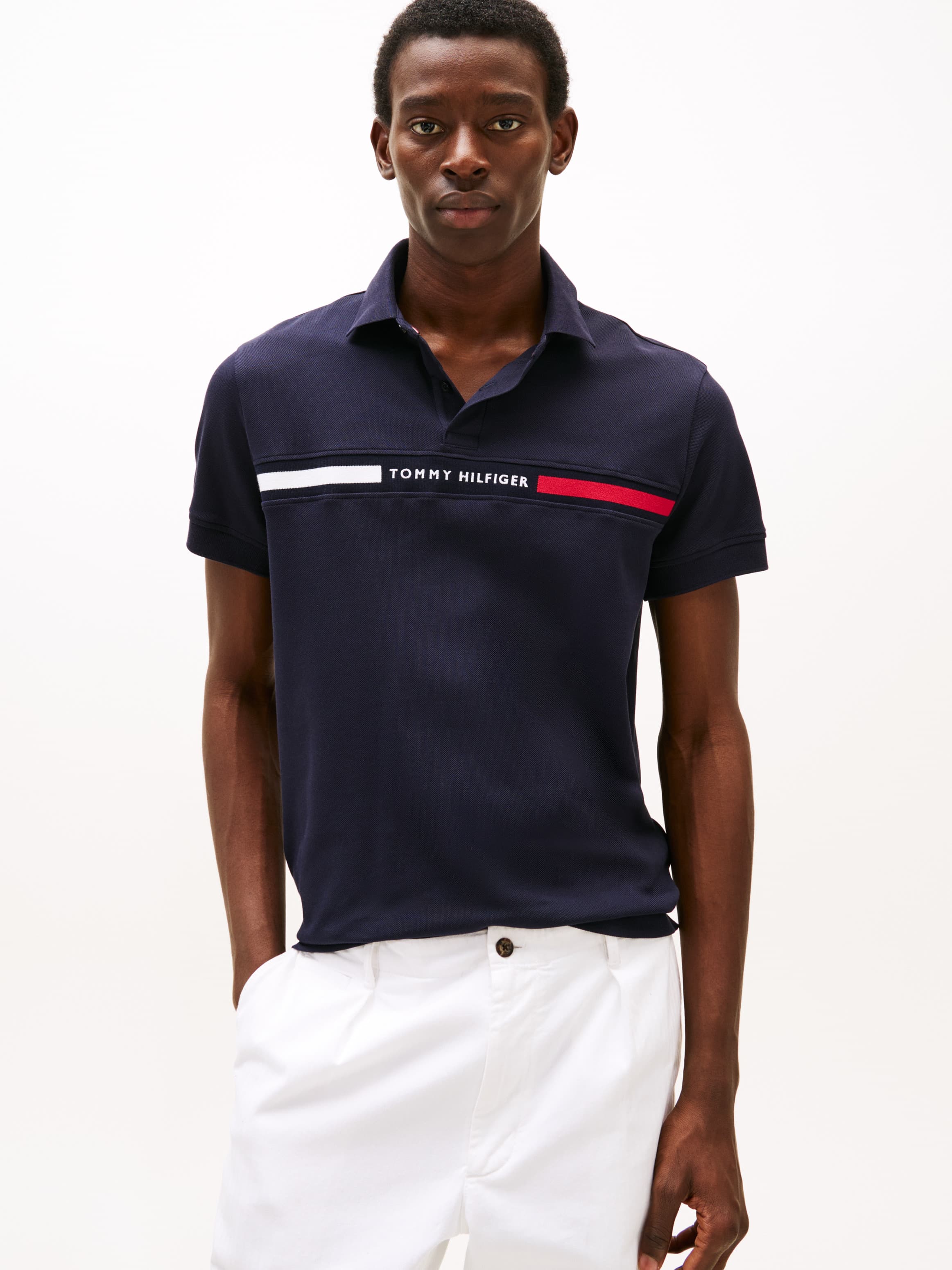 Regular Fit Logo Embroidery Polo Shirt