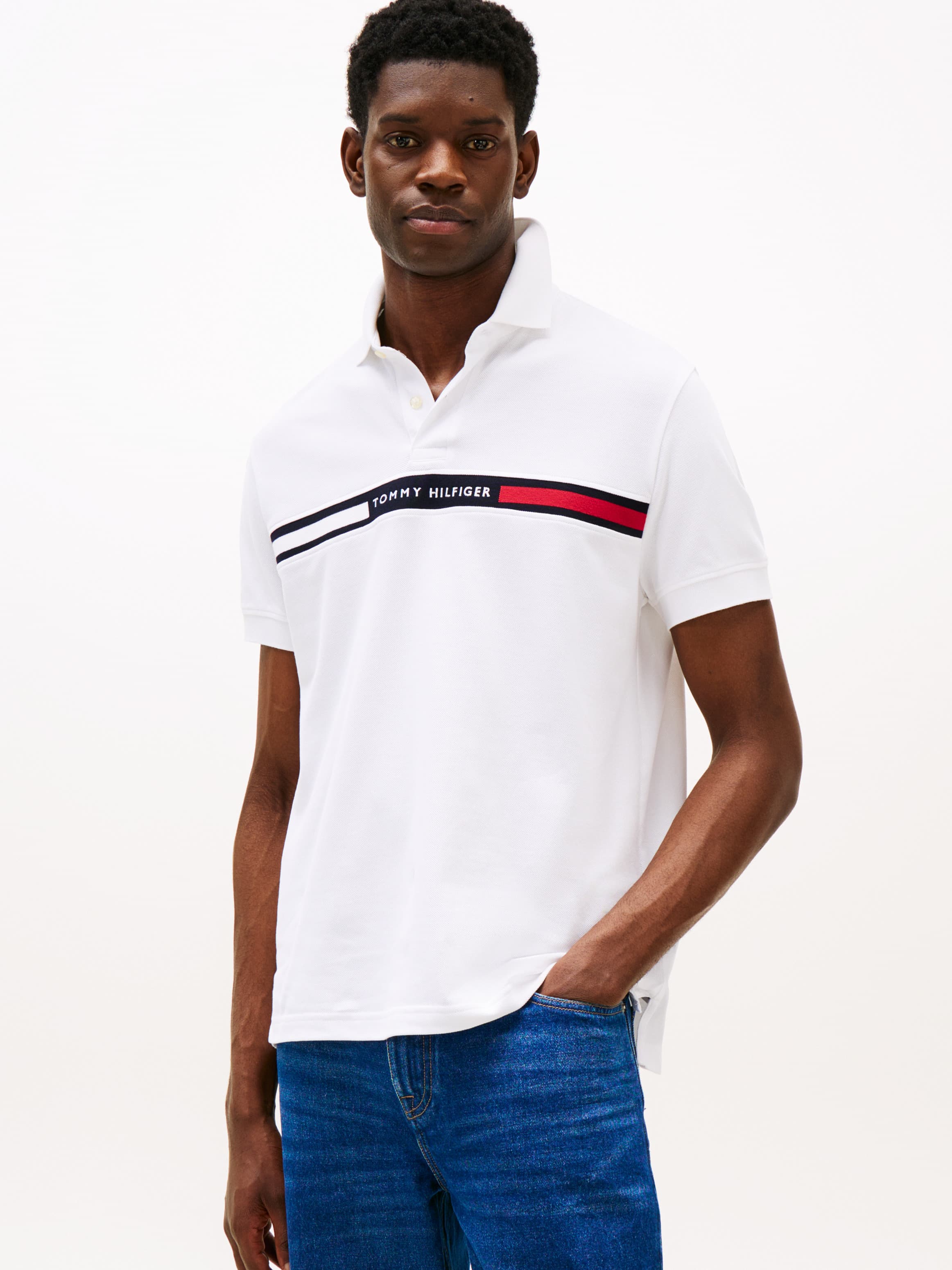 Regular Fit Logo Embroidery Polo Shirt