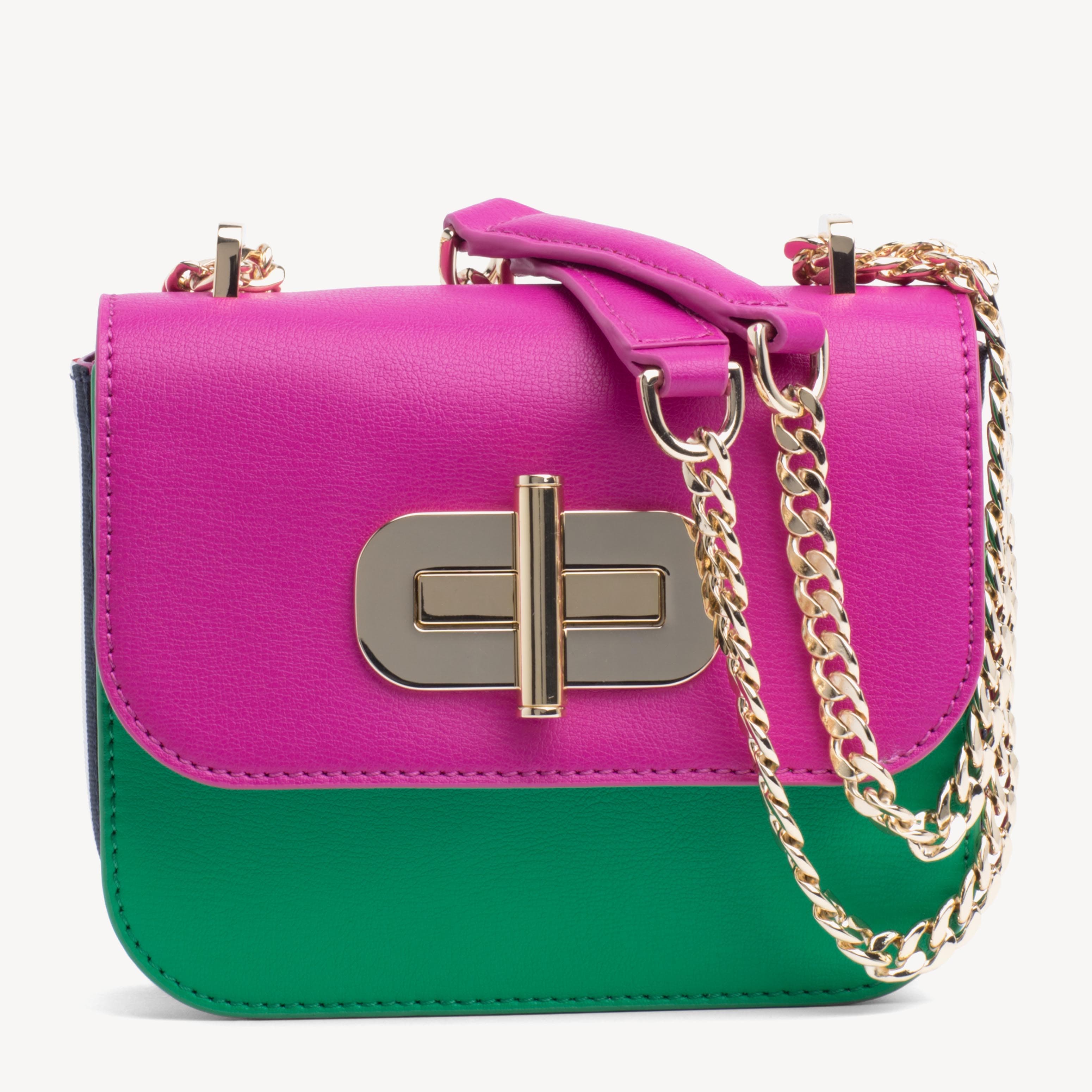 Turn Lock Small Crossover Bag