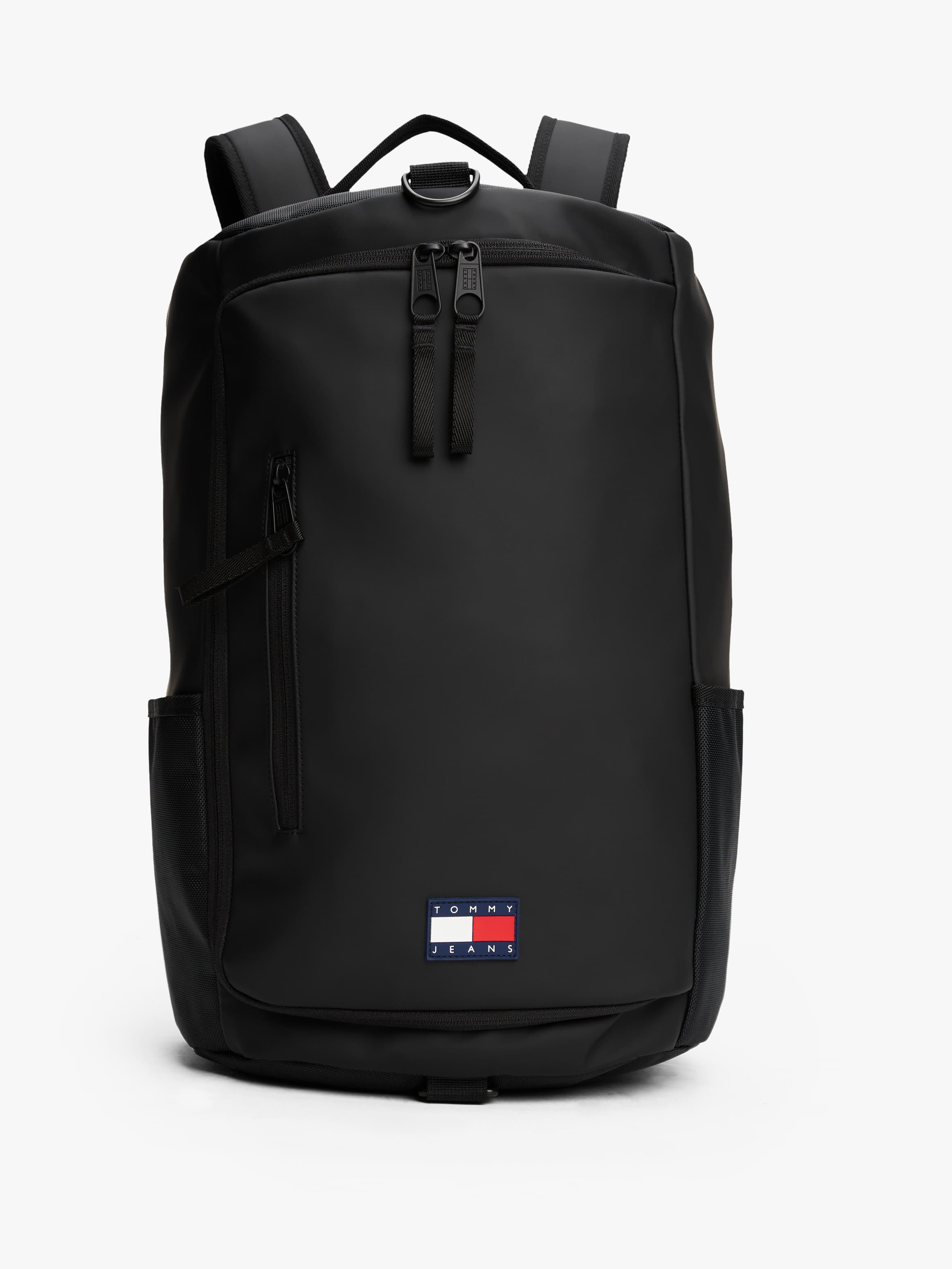 Water Repellent Rubberised Logo Multiway Backpack