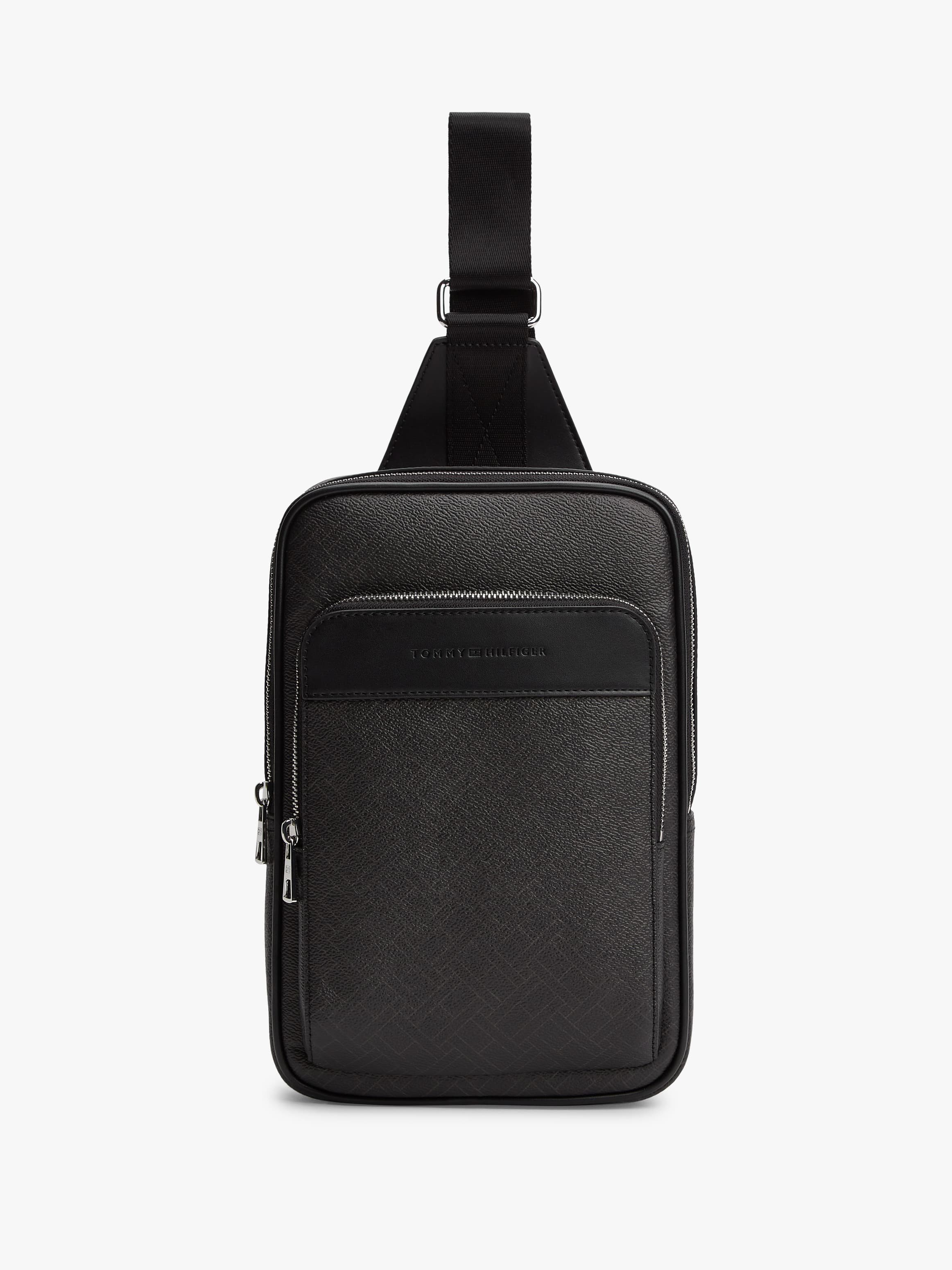 Hilfiger Flag Mixed Texture Sling Bag