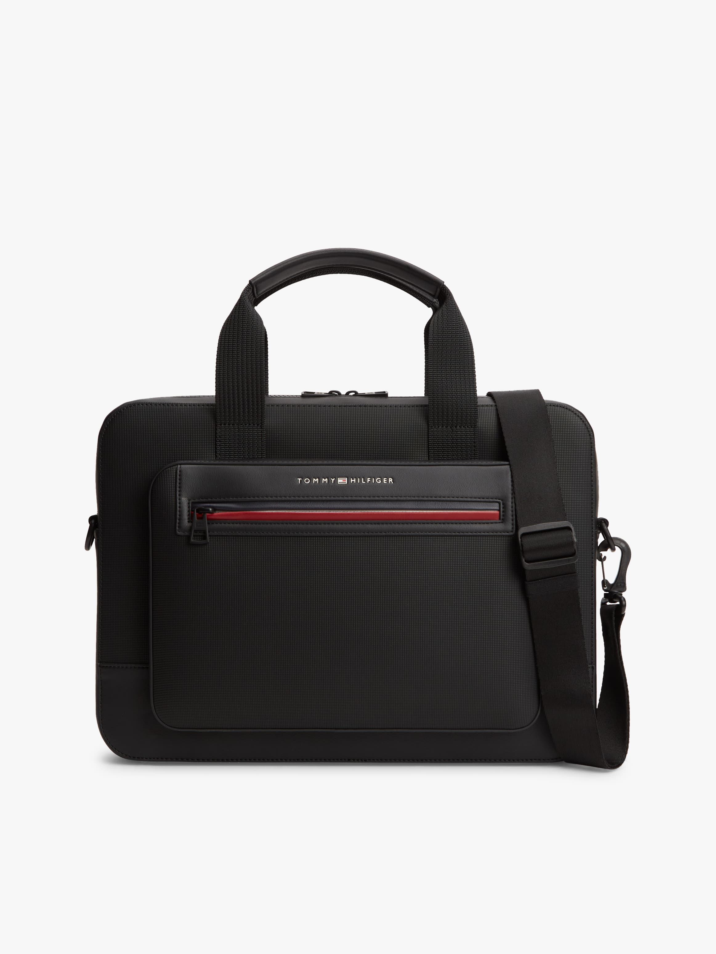 Metal Logo Laptop Bag