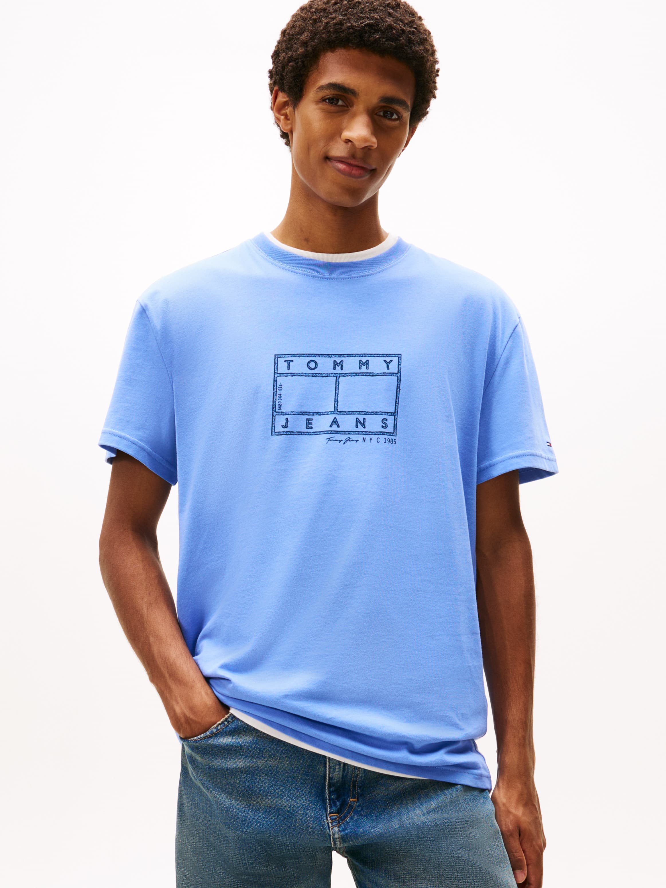 Logo Stamp Crew Neck T-Shirt